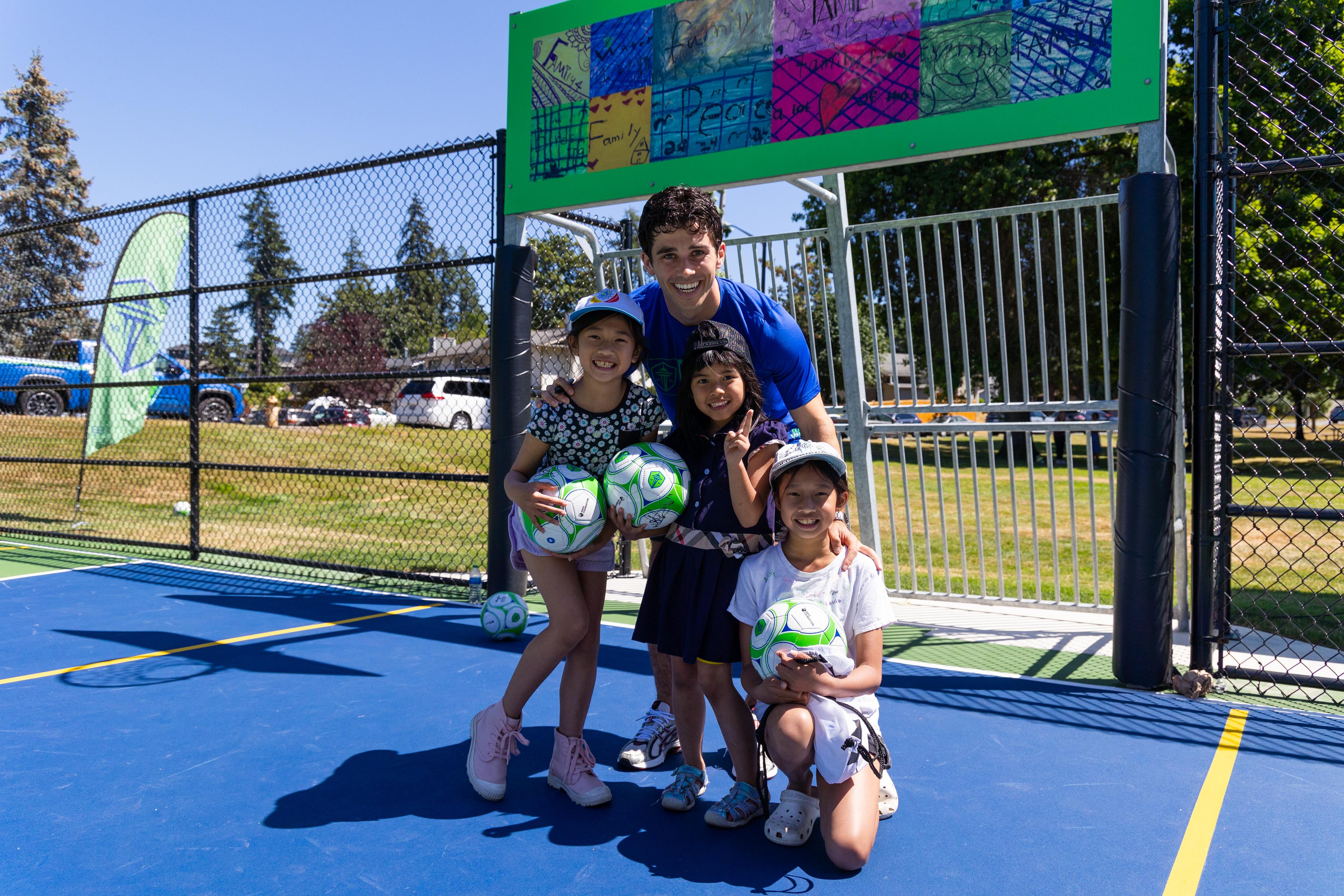 Tiffany Park Mini-Pitch Opening